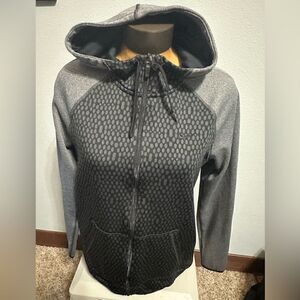 Nike Thermafit Women's Medium Black/Gray Full ZIP Hoodie
